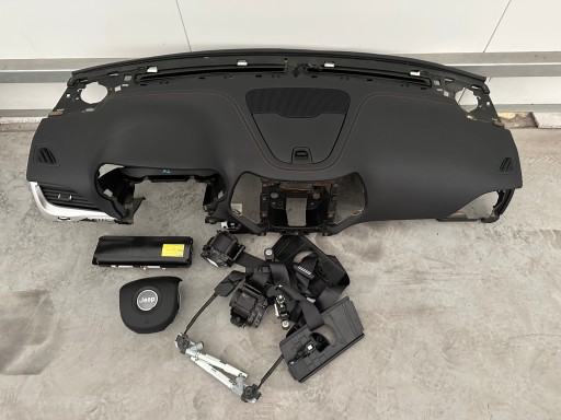 JEEP CHEROKEE KL Konsole AIRBAG Gurten DEMONTAZ