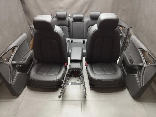 Audi A6 C7 4G Sedan Sitze Seiten Leder ohne AIRBAGOW