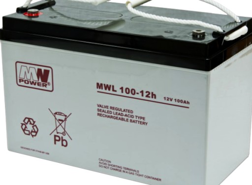 Аккумуляторная батарея agm vrla power mwl 12v 100ah mwl100-12h блок питания mwl100