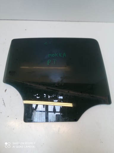 OPEL MOKKA X СТЕКЛО ДВЕРИ ПРАВОЕ ЗАДНЕЕ 16R ТЕМНОЕ