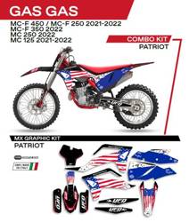 AD041001 - Набір наклейок UFO GAS GAS MC-F 350 2022