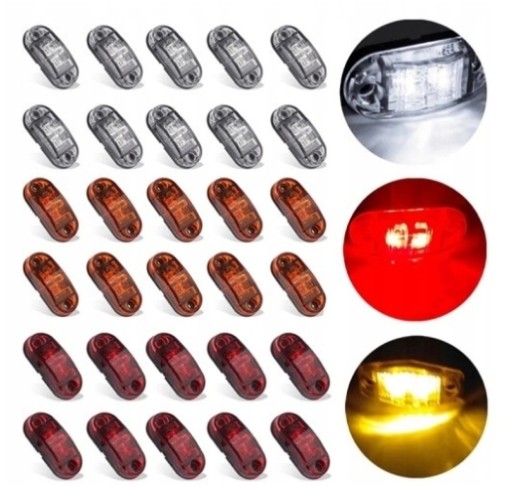 Hqg5020830 - 30 светодиодных габаритных фонарей