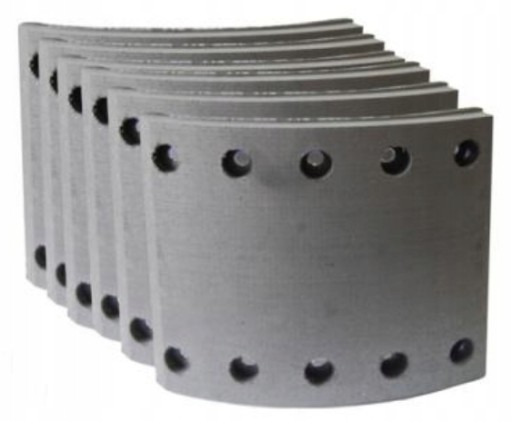 19094190008T090 - НАКЛАДКИ ТОРМОЗНЫХ КОЛОДОК BPW SAF 19094 19.00