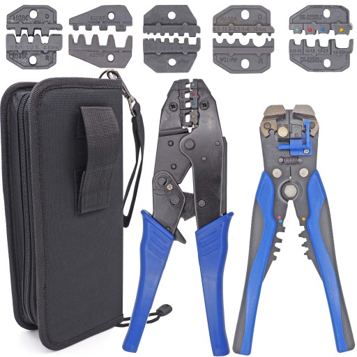 ОБЖИМНЫЕ КЛЕЩИ ДЛЯ ЗАЧИСТКИ ПРОВОДОВ