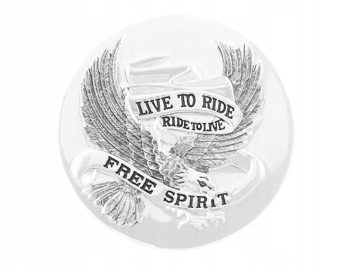 ОРНАМЕНТ ЭМБЛЕМА НАКЛЕЙКА МЕТАЛЛ CHOPPER DRAG