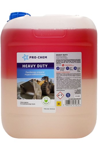 Двухфазный препарат для очистки самых сильных загрязнений, pro-chem heavy duty, 5 л