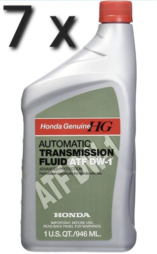 7 оригинальных масел Honda ATF DW-1 из США