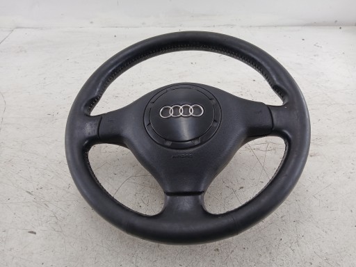AUDI A3 8L lenkrad TROJRAMIENNA Leder SKORZANA + AIRBAG DO OBSZYCIA