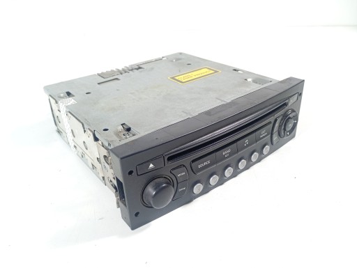 RADIO ORYGINALNE CD brakuje kodu OE 7645038392 Peugeot 307 01-08