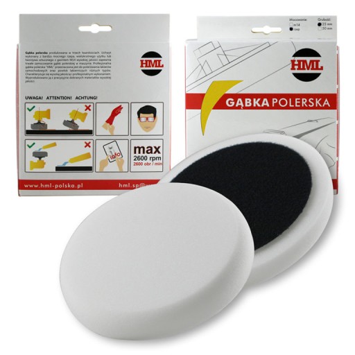 Полировальная накладка Hard Velcro 150mm удаляет большие царапины HML