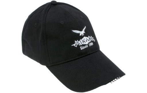Бейсболка Mikado, чорна, універсальний розмір