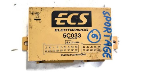 Модуль контролера зчіпного пристрою kia sportage iii 11r 5c033