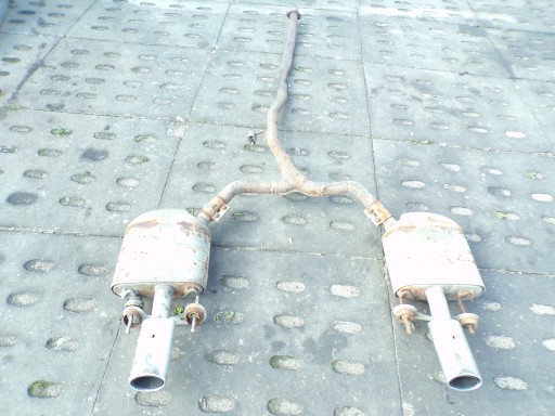muffler, exhaust PODWOJNY OPEL INSIGNIA A KOMBI 4X4