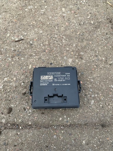 Модуль шлюза водителя vw golf vii gte 5qe907530e