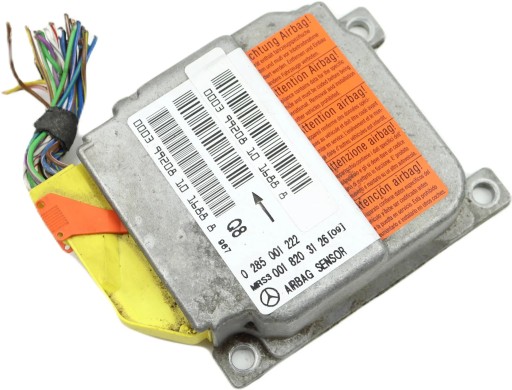 MERCEDES 168 A-KLASA module SENSOR airbag of the airbags 0018203126 0285001222