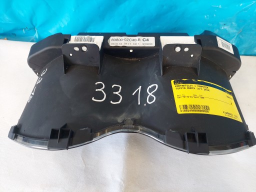 dials clock TOYOTA AURIS 2010 R 1.6 B 83800-0ZC40-B