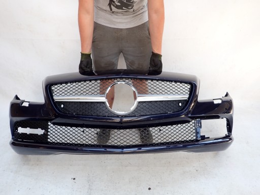 MERCEDES SLK III 3 R172 11-15 bumper front front washer PDC