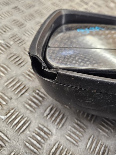mirror left black, 232636225 RENAULT TRAFIC 3 III 14-21 5 PIN