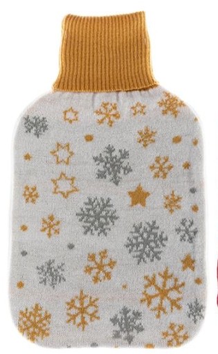 Гумова грілка Florina, жовта, 2 л