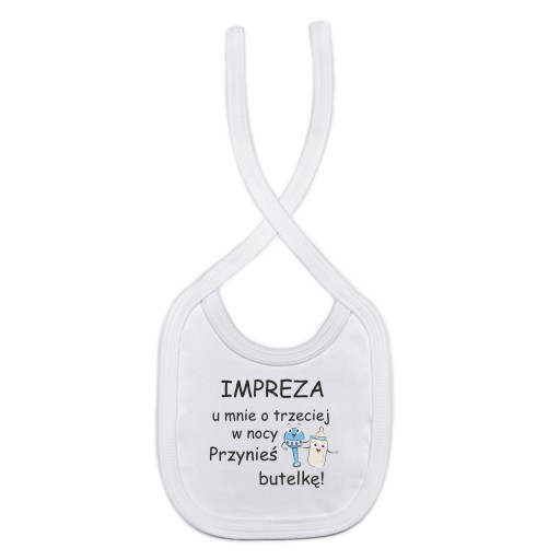 Нагрудник IDRUK тканинний, чорний, відтінки оранжевого, 1 шт.