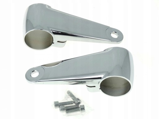 MT299-04 - ДЕРЖАТЕЛЬ ЛАМПЫ ОТРАЖАТЕЛЯ НА ЛАГИ ХРОМ-34-42ММ