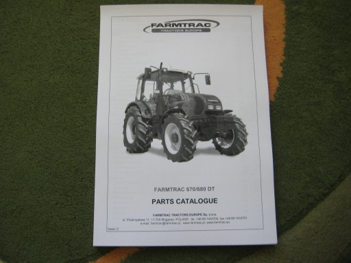 Farmtrac 670 / 680 Dt Katalog Części 198 Stron Za 45 Zł Z Hajnówka - Allegro.pl - (10143965741)