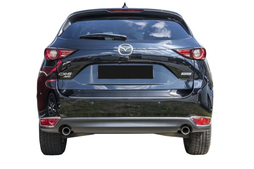 MAZDA CX - 5 KF 17 + ДЕКОРАТИВНЫЕ ГАЛОГЕННЫЕ НАКЛАДКИ СЗАДИ