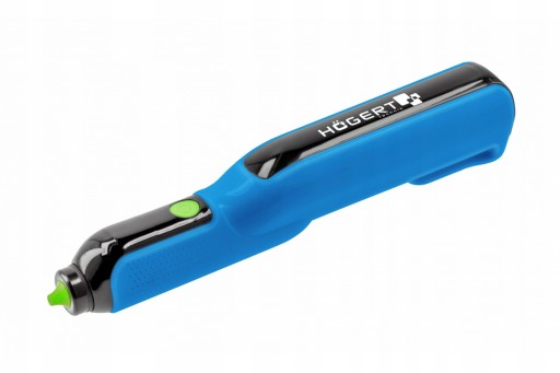 АККУМУЛЯТОРНЫЙ ПИСТОЛЕТ ДЛЯ ГОРЯЧЕГО КЛЕЯ 7 ММ, 2000 мАч, 4 В, USB-C HOGERT!