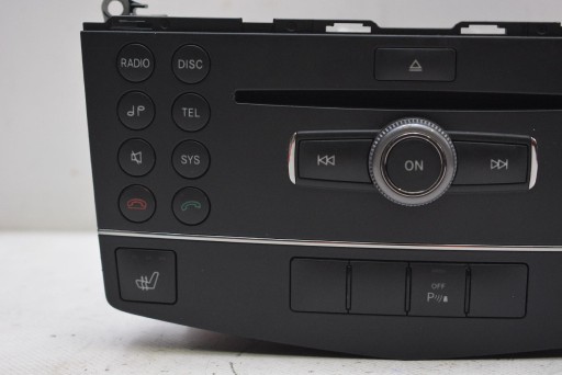 RADIO radio CD RDS TELEFON A2048704490 MERCEDES C-KLASA W204 07