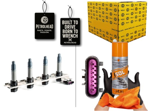 HEL5DA 230 - Котушка запалювання cadillac deville sts xlr pontiac bonn #petrolhead pro+ kit4