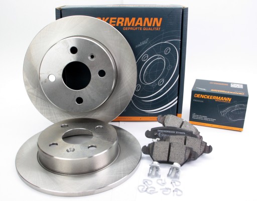 OPEL Astra G гальмівні колодки і диски задні