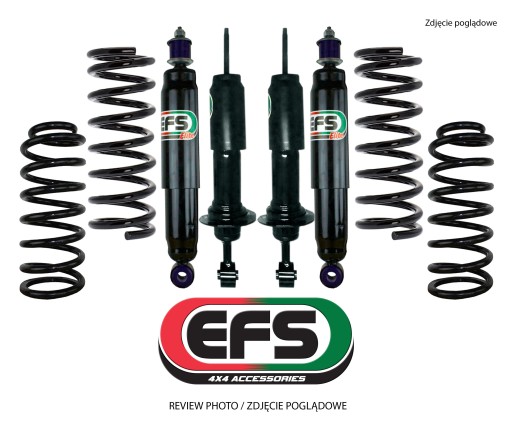 50MM 80/250KG - Комплект land rover defender 90 с подвеской hd 2 дюйма (80/250 кг) efs 4x4