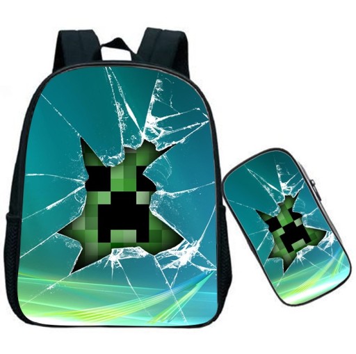 Дитячий рюкзак Creeper багатокамерний для хлопчика, дівчинки різнокольоровий