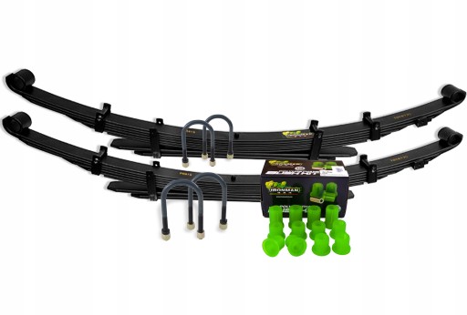 TOY007C 415UBK - HD ресори 2ДЮЙМОВІ TOYOTA LAND CRUISER 71 (250кг-GVM)