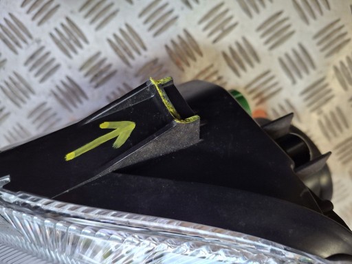 daytime running lights DRL right FIAT 500 LIFT 2015R->