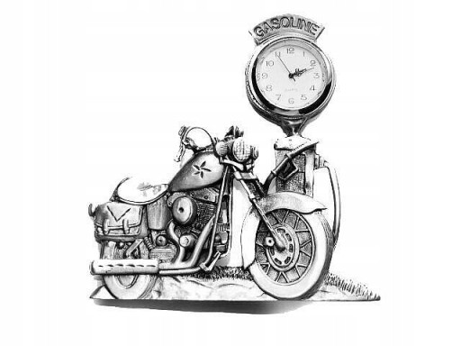 УКРАШЕНИЕ СТАТУЭТКА ДЛЯ МЕБЕЛИ МОТОР ЧАСЫ ПОДАРОК