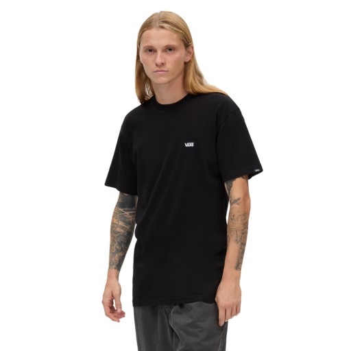 Pánske tričko Vans Mn Left Chest Logo Tee black/white M