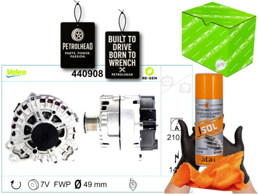 VAL440908#ECS-PCP+K - Генератор рено эспейс iv гранд сценический ii гранд сценический iii лагуна