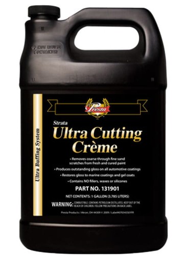 Presta Ultra Cutting Creme галлон полировальная паста!