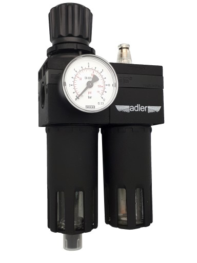 Редуктор дегідратор + Маслянка 1/2 Adler