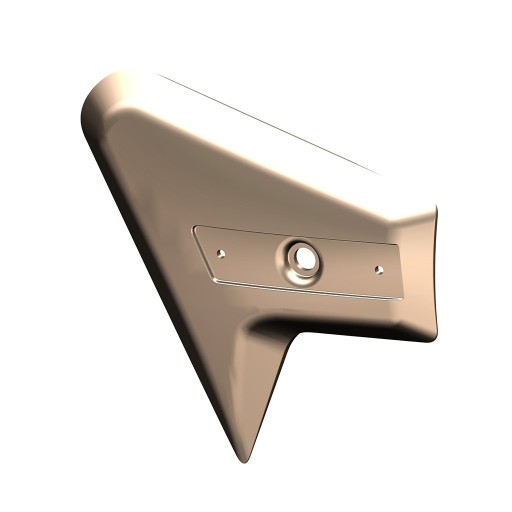 T39468 - Кришка фари права титанова ZONTES ZT 125-G1