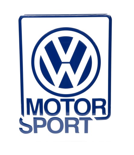 ТАБЛИЧКА МЕТАЛЕВА ВИВІСКА VOLKSWAGEN MOTORSPORT РЕТРО