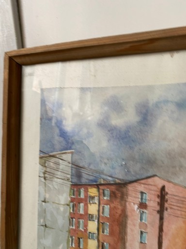 КАРТИНА 1980 ВИНТАЖ ПРЛ