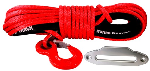 СИНТЕТИЧЕСКАЯ ВЕРЕВКА 10ммХ28м ЛЕБЕДКИ С НАПРАВЛЯЮЩИМИ