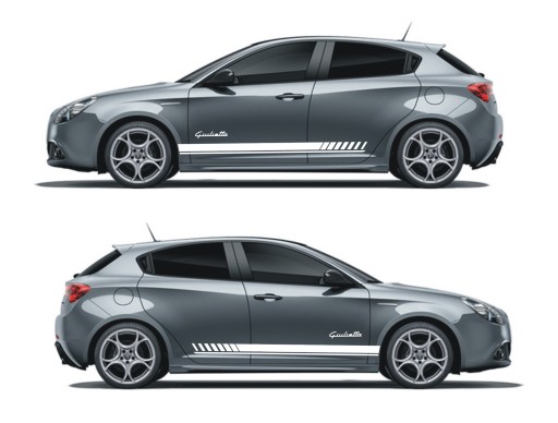 Giulietta Alfa Romeo полосы наклейки для авто шаблон 2