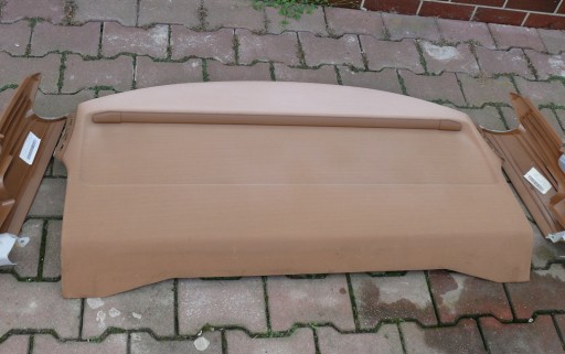 plato rear part blinds windows rear part without beige RUDA AUDI A6 C6 sedan 04-08r.