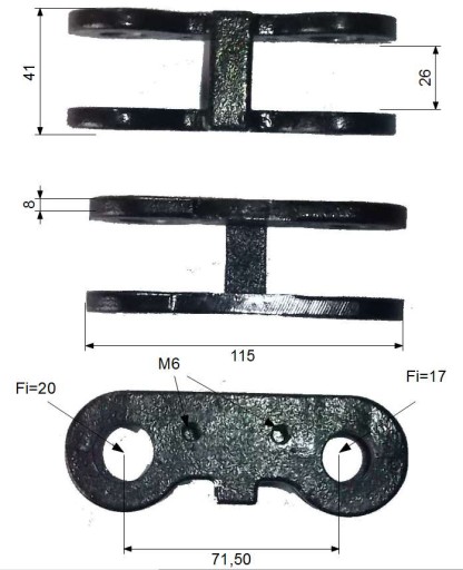 2369 - NISSAN ВИЛКА LH ПІДВІСКА МУФТА