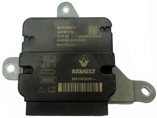 ДАТЧИК ПОДУШКИ БЕЗОПАСНОСТИ RENAULT DACIA A2C18211700 985106290R