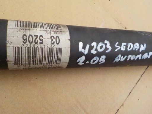 Antriebswelle mercedes w203 1,8 2034105206