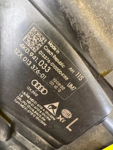 light left Audi A6 C8 4K Full Led 4K0941033